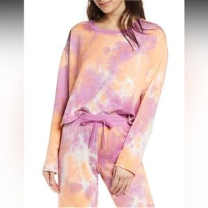 BP All Weekend Crop Sweatshirt & Pant Set Size M